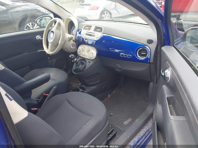 2013 Fiat 500 Pop მანქანა იყიდება აუქციონზე, vin: 3C3CFFAR1DT515386, აუქციონის ნომერი: 45911992
