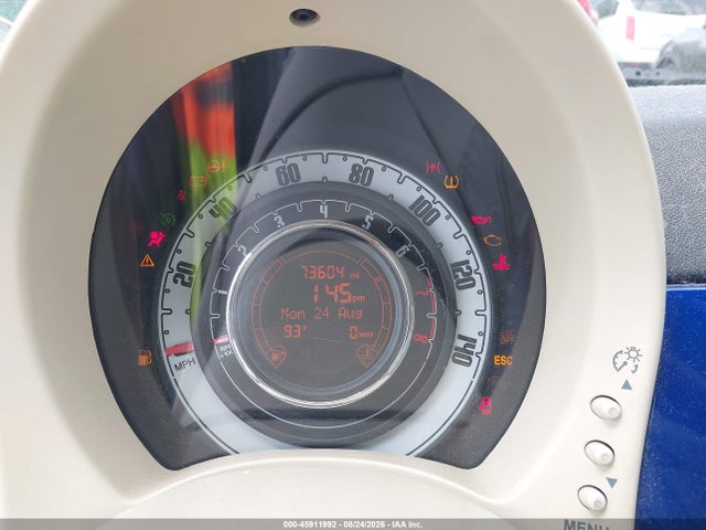 2013 Fiat 500 Pop მანქანა იყიდება აუქციონზე, vin: 3C3CFFAR1DT515386, აუქციონის ნომერი: 45911992