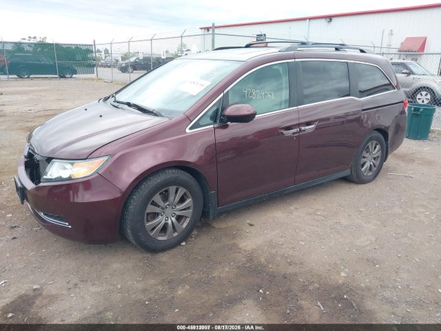 45912007 :رقم المزاد ، 5FNRL5H65EB054990 vin ، 2014 Honda Odyssey Ex-l مزاد بيع