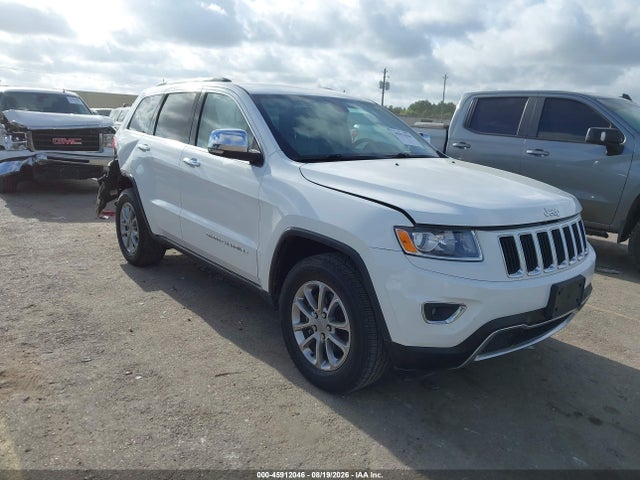 45912046 :رقم المزاد ، 1C4RJEBG7FC137178 vin ، 2015 Jeep Grand Cherokee Limited مزاد بيع