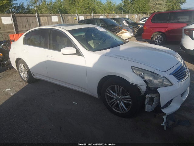 45912047 :رقم المزاد ، JN1CV6AR2DM756798 vin ، 2013 Infiniti G37x مزاد بيع