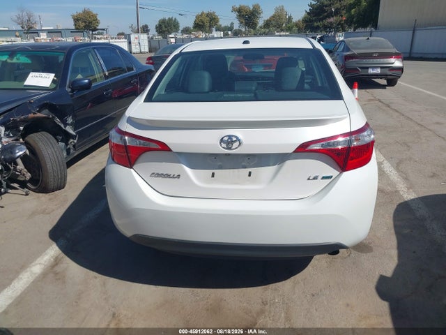 2015 Toyota Corolla Le Eco Premium მანქანა იყიდება აუქციონზე, vin: 5YFBPRHE4FP205456, აუქციონის ნომერი: 45912062
