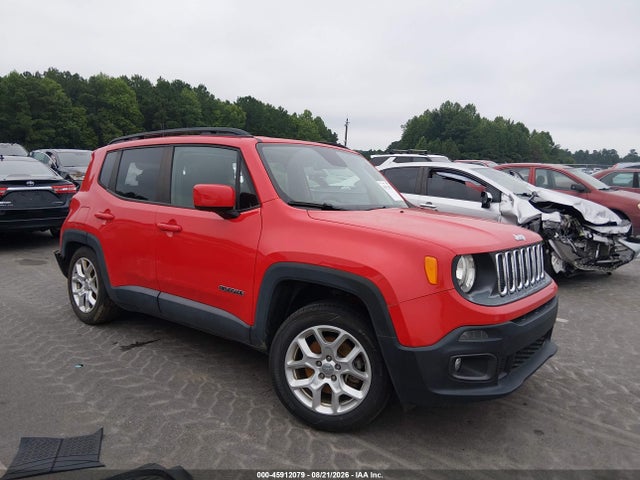 2018 Jeep Renegade Latitude Fwd მანქანა იყიდება აუქციონზე, vin: ZACCJABBXJPH91342, აუქციონის ნომერი: 45912079