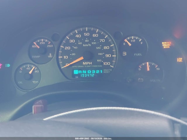 Продаж на аукціоні авто 2000 Chevrolet S-10 Ls, vin: 1GCCS1957YK263050, номер лоту: 45912082