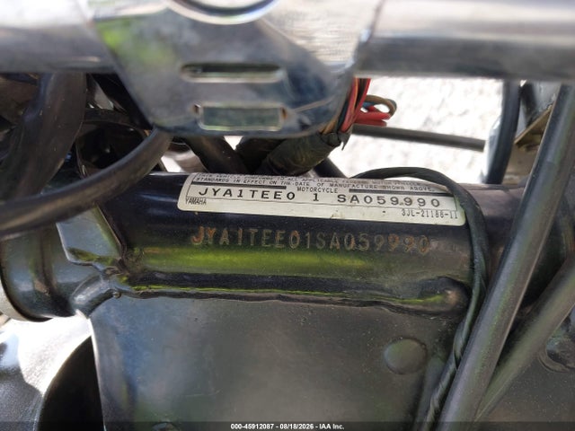 45912087 :رقم المزاد ، JYA1TEE01SA059990 vin ، 1995 Yamaha Xv1100 مزاد بيع