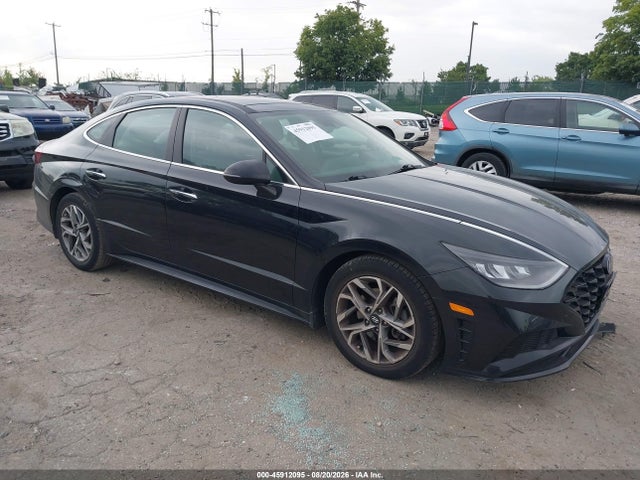 2021 Hyundai Sonata Sel მანქანა იყიდება აუქციონზე, vin: 5NPEF4JA3MH117454, აუქციონის ნომერი: 45912095