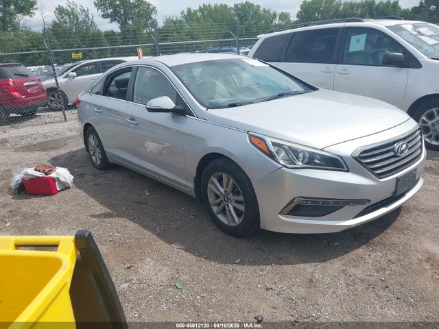 2015 Hyundai Sonata Eco მანქანა იყიდება აუქციონზე, vin: 5NPE24AA6FH155713, აუქციონის ნომერი: 45912120