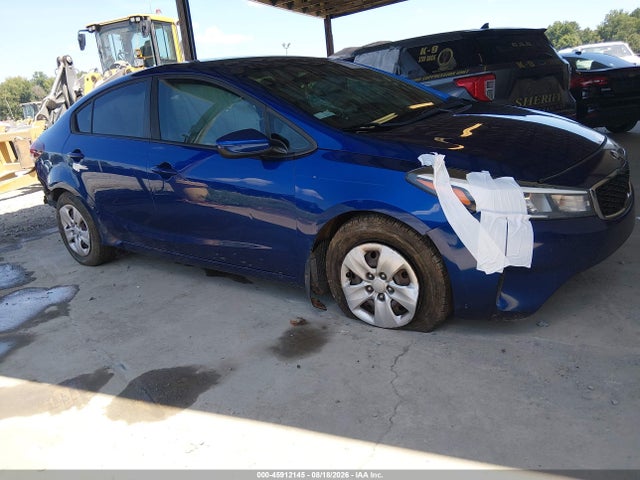 Продажа на аукционе авто 2018 Kia Forte Lx, vin: 3KPFL4A75JE184977, номер лота: 45912145
