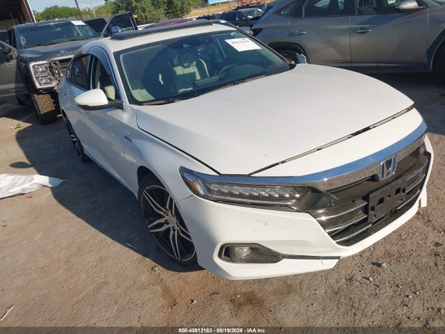 Продажа на аукционе авто 2021 Honda Accord Hybrid Touring, vin: 1HGCV3F97MA021581, номер лота: 45912163
