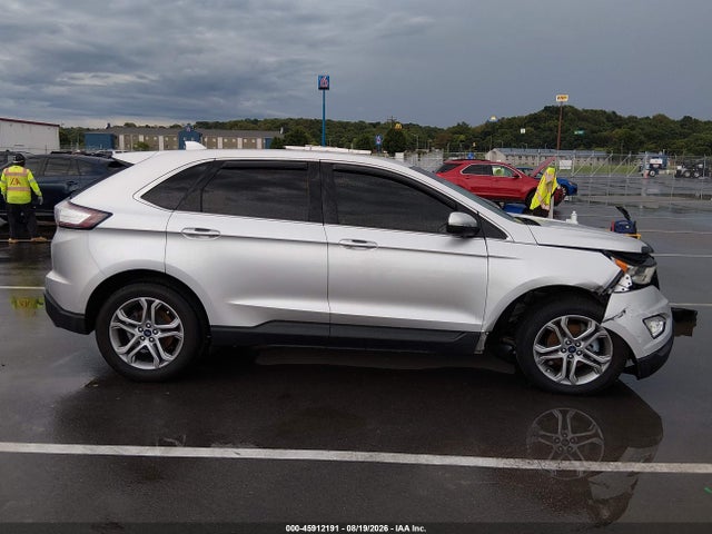 2015 Ford Edge Titanium მანქანა იყიდება აუქციონზე, vin: 2FMTK3K92FBB34743, აუქციონის ნომერი: 45912191