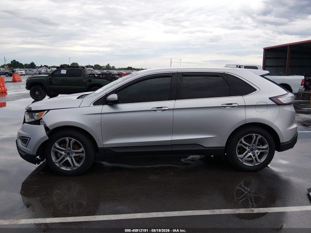 2015 Ford Edge Titanium მანქანა იყიდება აუქციონზე, vin: 2FMTK3K92FBB34743, აუქციონის ნომერი: 45912191
