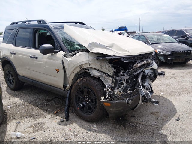 Продаж на аукціоні авто 2025 Ford Bronco Sport Badlands, vin: 3FMCR9DA1SRF41390, номер лоту: 45912235
