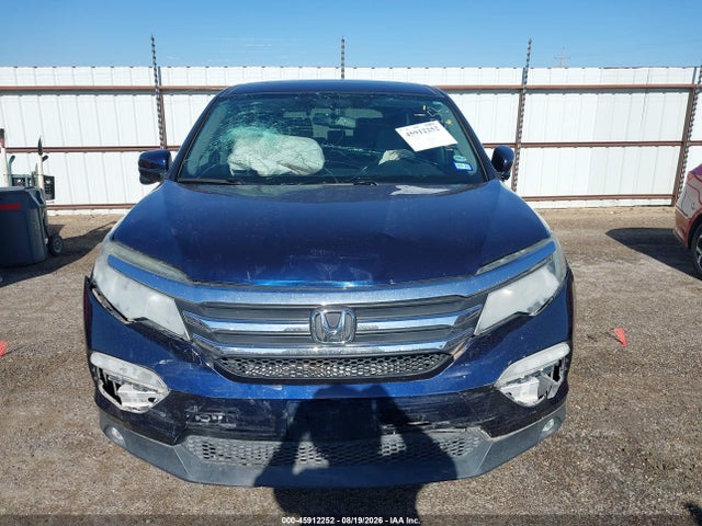 45912252 :رقم المزاد ، 5FNYF6H53JB070289 vin ، 2018 Honda Pilot Ex-l مزاد بيع