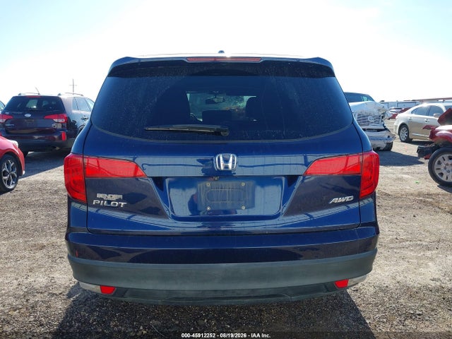45912252 :رقم المزاد ، 5FNYF6H53JB070289 vin ، 2018 Honda Pilot Ex-l مزاد بيع