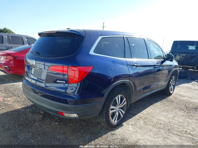 45912252 :رقم المزاد ، 5FNYF6H53JB070289 vin ، 2018 Honda Pilot Ex-l مزاد بيع