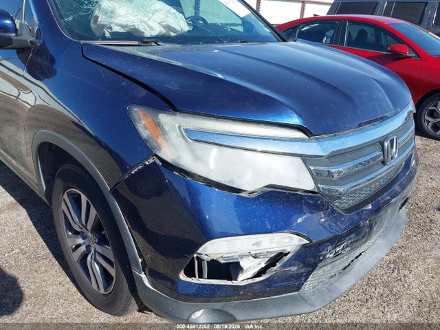 45912252 :رقم المزاد ، 5FNYF6H53JB070289 vin ، 2018 Honda Pilot Ex-l مزاد بيع