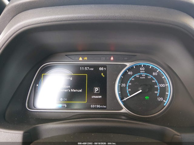 Aukcja sprzedaży 2021 Nissan Leaf Sv 40 Kwh, vin: 1N4AZ1CV2MC550673, numer aukcji: 45912302