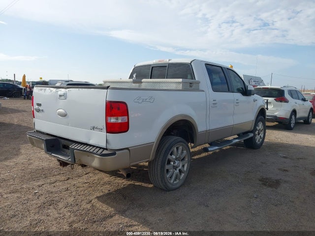 2007 Ford F-150 Fx4/lariat/xlt მანქანა იყიდება აუქციონზე, vin: 1FTPW14V87KA69302, აუქციონის ნომერი: 45912330