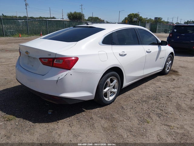 Aukcja sprzedaży 2016 Chevrolet Malibu Ls, vin: 1G1ZB5STXGF304037, numer aukcji: 45912340