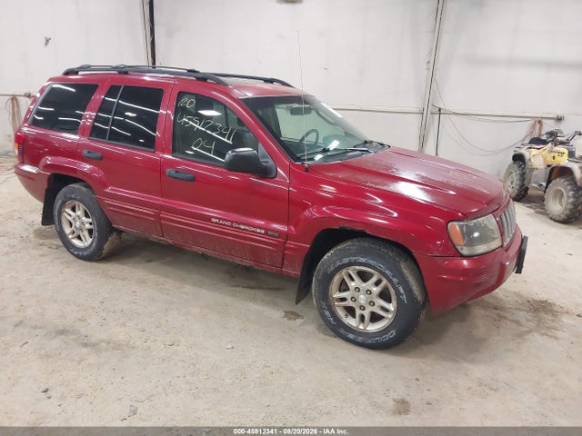 2004 Jeep Grand Cherokee Laredo მანქანა იყიდება აუქციონზე, vin: 1J4GW48S84C141813, აუქციონის ნომერი: 45912341