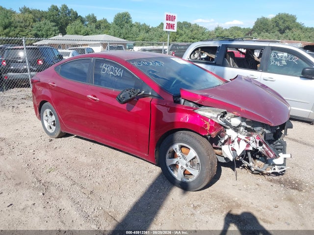 2014 Hyundai Elantra Se მანქანა იყიდება აუქციონზე, vin: 5NPDH4AE3EH535216, აუქციონის ნომერი: 45912361