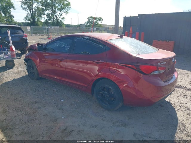 2014 Hyundai Elantra Se მანქანა იყიდება აუქციონზე, vin: 5NPDH4AE3EH535216, აუქციონის ნომერი: 45912361