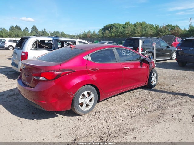 2014 Hyundai Elantra Se მანქანა იყიდება აუქციონზე, vin: 5NPDH4AE3EH535216, აუქციონის ნომერი: 45912361