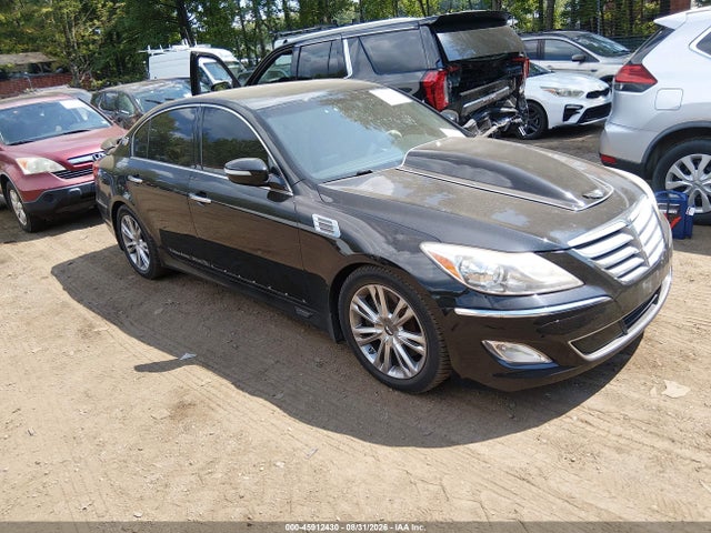 2012 Hyundai Genesis 4.6 მანქანა იყიდება აუქციონზე, vin: KMHGC4DF5CU178586, აუქციონის ნომერი: 45912430