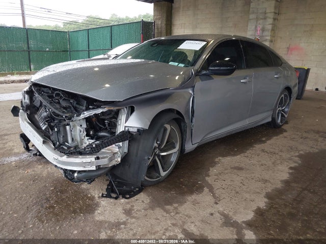 45912452 :رقم المزاد ، 1HGCV1F37NA070331 vin ، 2022 Honda Accord Sport مزاد بيع