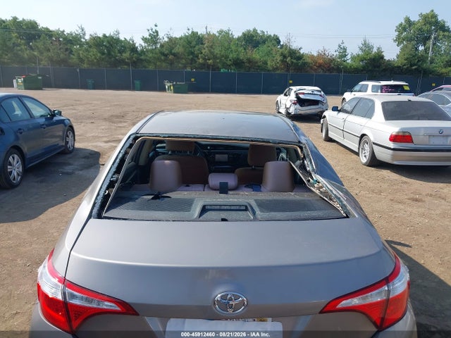 2015 Toyota Corolla Le Plus მანქანა იყიდება აუქციონზე, vin: 5YFBURHE1FP244708, აუქციონის ნომერი: 45912460