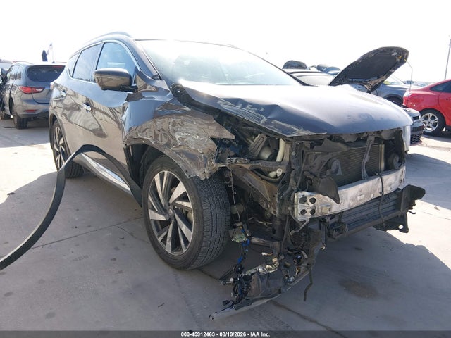 2017 Nissan Murano S/sl/sv/platinum მანქანა იყიდება აუქციონზე, vin: 5N1AZ2MG6HN152954, აუქციონის ნომერი: 45912463