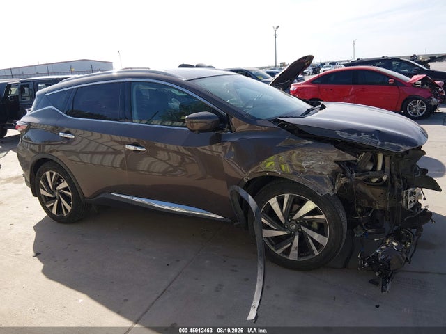 2017 Nissan Murano S/sl/sv/platinum მანქანა იყიდება აუქციონზე, vin: 5N1AZ2MG6HN152954, აუქციონის ნომერი: 45912463