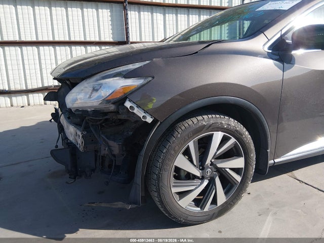 2017 Nissan Murano S/sl/sv/platinum მანქანა იყიდება აუქციონზე, vin: 5N1AZ2MG6HN152954, აუქციონის ნომერი: 45912463