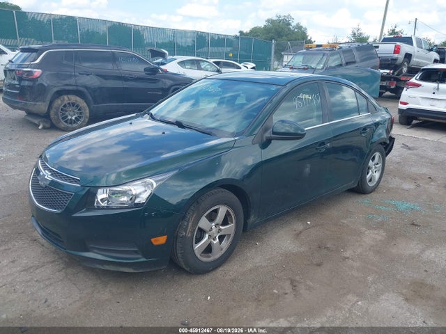 45912467 :رقم المزاد ، 1G1PC5SB2E7174628 vin ، 2014 Chevrolet Cruze 1lt Auto مزاد بيع