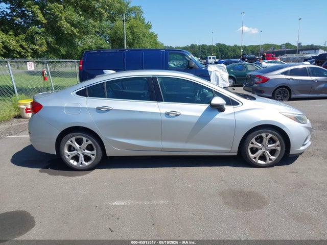Aukcja sprzedaży 2017 Chevrolet Cruze Premier Auto, vin: 1G1BF5SM3H7238991, numer aukcji: 45912517