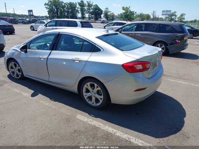 Aukcja sprzedaży 2017 Chevrolet Cruze Premier Auto, vin: 1G1BF5SM3H7238991, numer aukcji: 45912517