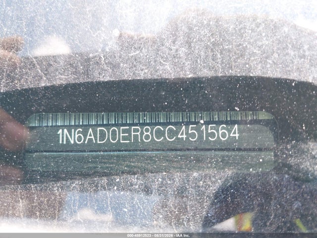Продаж на аукціоні авто 2012 Nissan Frontier Sv, vin: 1N6AD0ER8CC451564, номер лоту: 45912523