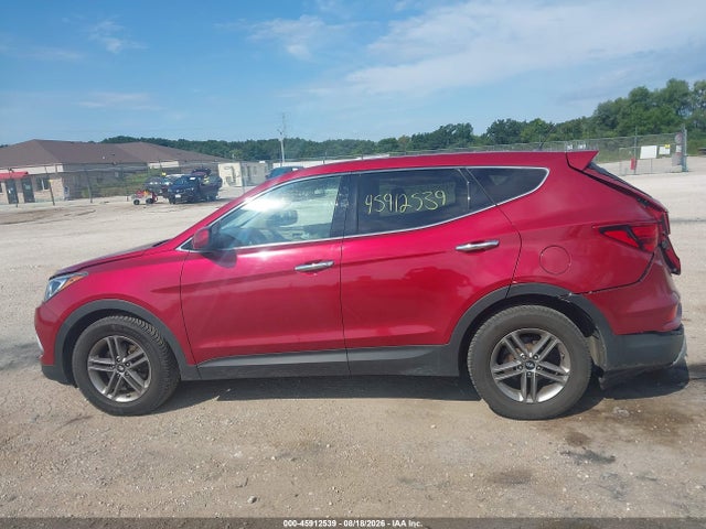 Продаж на аукціоні авто 2018 Hyundai Santa Fe Sport 2.4l, vin: 5XYZTDLB7JG555767, номер лоту: 45912539