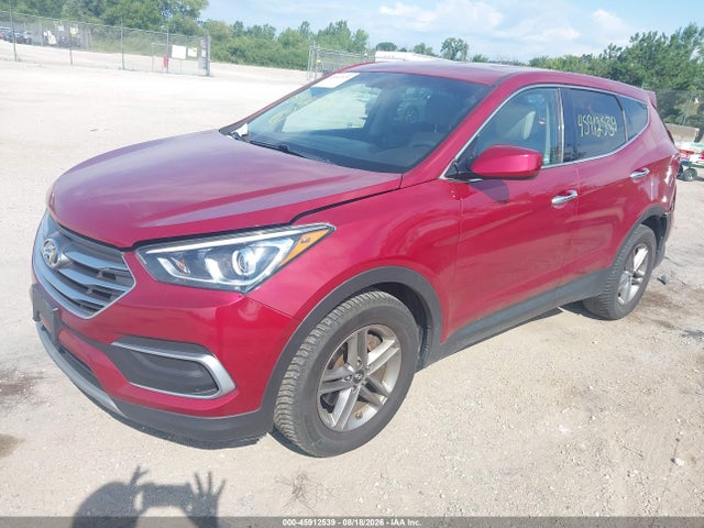 Продаж на аукціоні авто 2018 Hyundai Santa Fe Sport 2.4l, vin: 5XYZTDLB7JG555767, номер лоту: 45912539