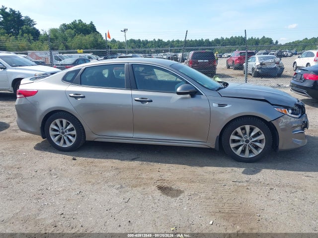 2018 Kia Optima Lx მანქანა იყიდება აუქციონზე, vin: 5XXGT4L31JG268686, აუქციონის ნომერი: 45912549