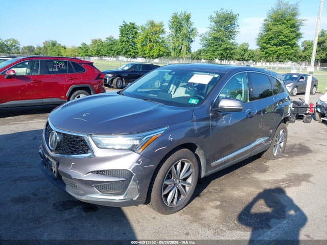 2019 Acura Rdx Technology Package მანქანა იყიდება აუქციონზე, vin: 5J8TC2H51KL018462, აუქციონის ნომერი: 45912552