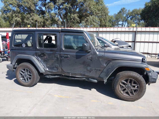 Aukcja sprzedaży 2024 Jeep Wrangler 4-door Sport S 4x4, vin: 1C4PJXDN2RW103523, numer aukcji: 45912567