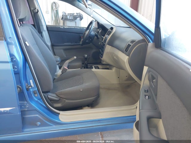 2005 Kia Spectra Ex/lx/sx მანქანა იყიდება აუქციონზე, vin: KNAFE121055192065, აუქციონის ნომერი: 45912620