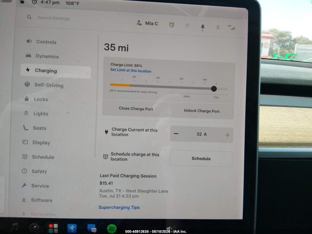 5YJ3E1EA3MF996780 Tesla Model 3 Standard Range Plus Rear-wheel Drive