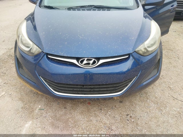 45912644 :رقم المزاد ، 5NPDH4AE3GH685507 vin ، 2016 Hyundai Elantra Se مزاد بيع