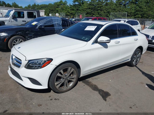 Продаж на аукціоні авто 2019 Mercedes-benz C 300 4matic, vin: 55SWF8EB4KU315968, номер лоту: 45912679