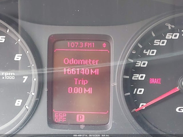 45912714 :رقم المزاد ، 6G2ER57708L127540 vin ، 2008 Pontiac G8 مزاد بيع