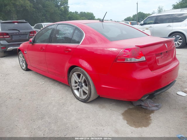 45912714 :رقم المزاد ، 6G2ER57708L127540 vin ، 2008 Pontiac G8 مزاد بيع