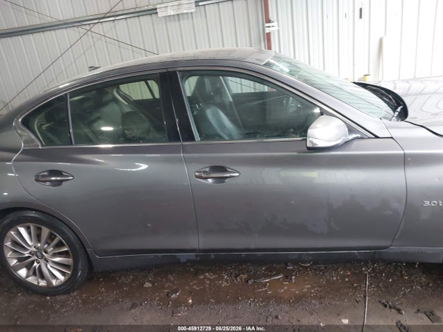 45912729 :رقم المزاد ، JN1EV7AR9KM559607 vin ، 2019 Infiniti Q50 3.0t Luxe مزاد بيع