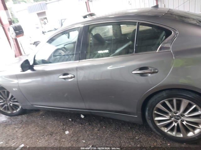 45912729 :رقم المزاد ، JN1EV7AR9KM559607 vin ، 2019 Infiniti Q50 3.0t Luxe مزاد بيع